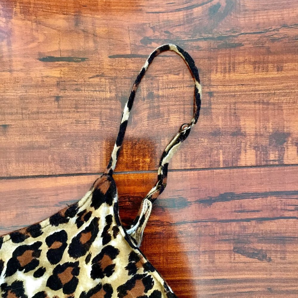 Natori Leopard Print Longer-Length Chemise Nightg… - image 4